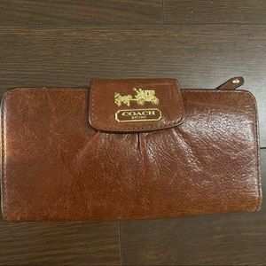 Coach coach carriage wallet